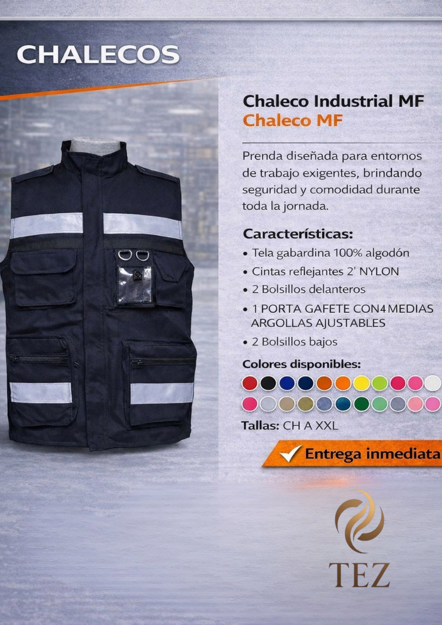 Chaleco Industrial MF