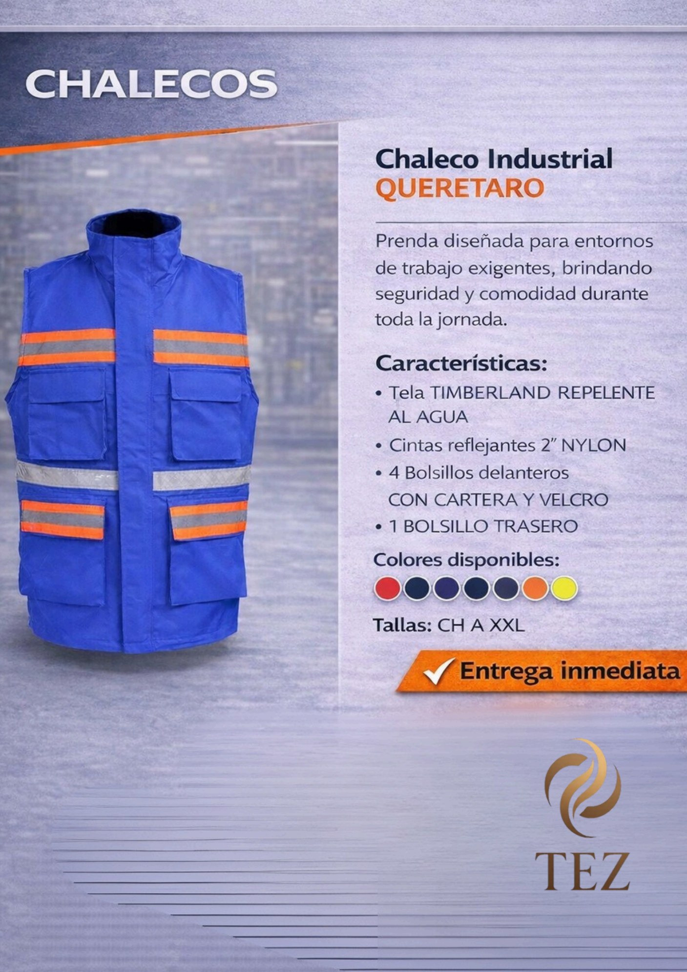 Chaleco Industrial QUERETARO