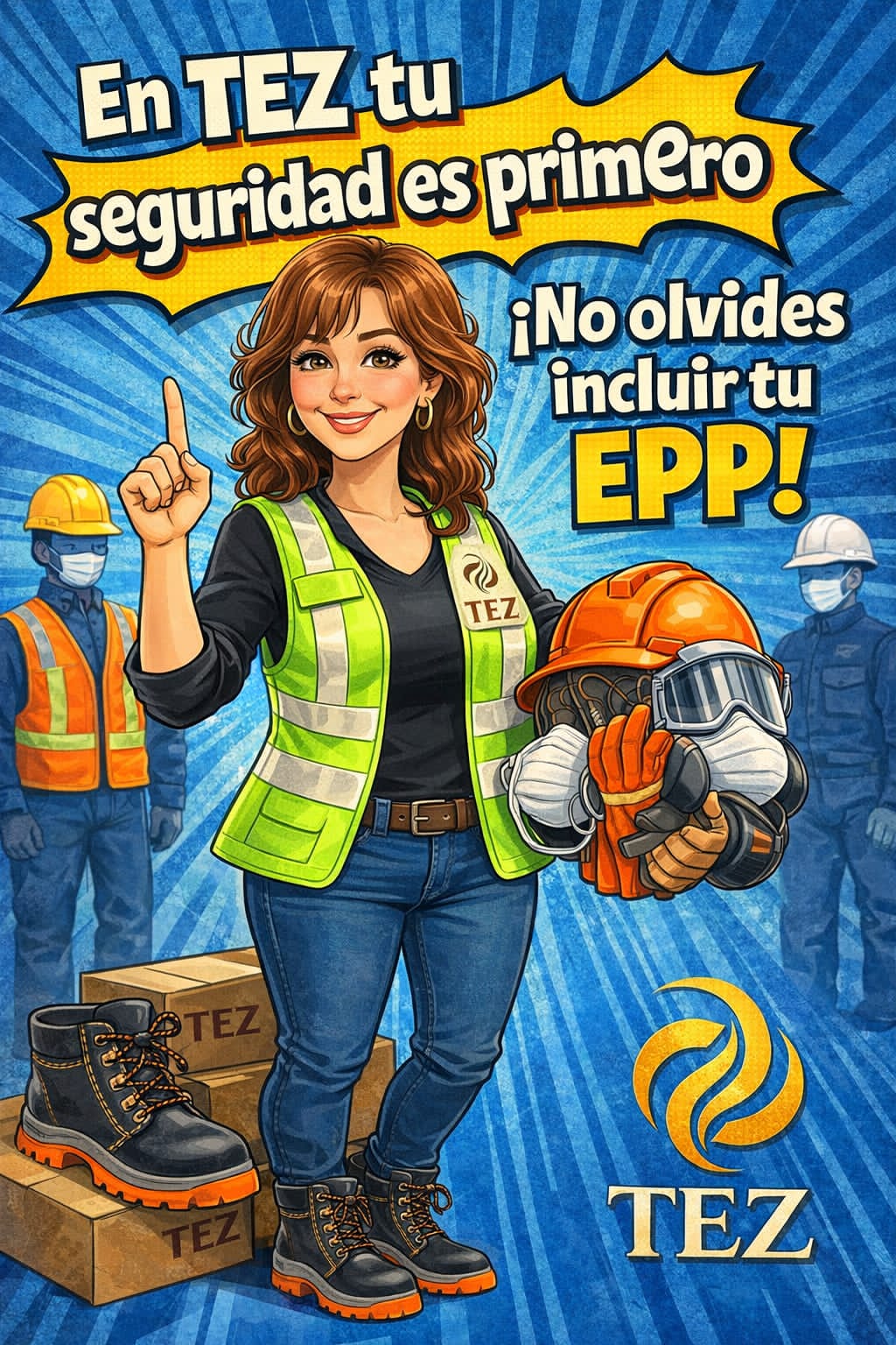 Promocion de articulos de seguridad industrial TEZ